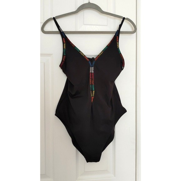 SoLuna Women's Swimsuit Black 10 One Piece - Picture 1 of 6